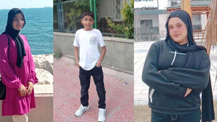 Mersin'de kaybolan 2'si kardeş 3 çocuk, Adana'da bulundu
