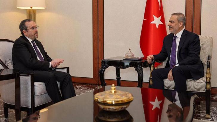 Bakan Fidan, ABD Dışişleri Bakanlığı Müsteşarı Bass ile görüştü