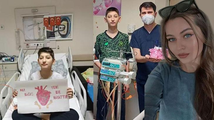 Melek'in kalbi, 2,5 yıldır nakil bekleyen liseli Furkan'a nakledildi