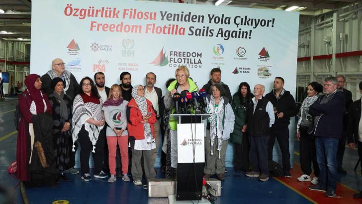 Özgürlük Filosu Gazze için yola çıkacak