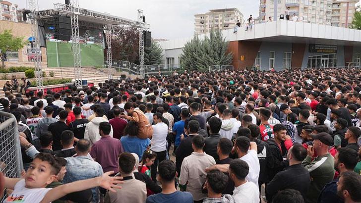 Amedspor - Iğdırspor karşılaşması için 2 dev ekran kurulacak