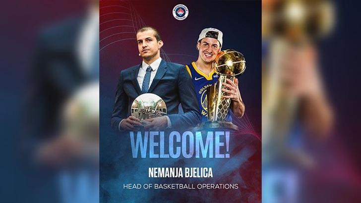 Bahçeşehir Koleji'nin yeni sportif direktörü Nemanja Bjelica oldu