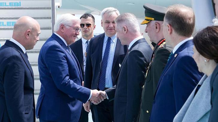 Almanya Cumhurbaşkanı Steinmeier İstanbul'da