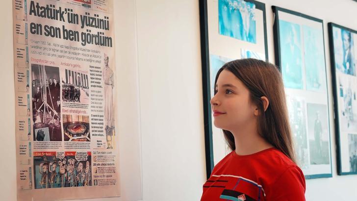 Atatürk yapay zeka teknolojisiyle bugünün çocuklarına seslendi