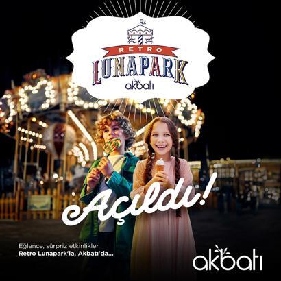 Akbatı Retro Lunapark 23 Nisan’da açıldı