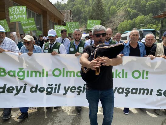 Yeşilay’dan tulumlu sağlıklı yaşam yürüyüşü