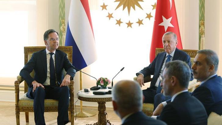 Cumhurbaşkanı Erdoğan Hollanda Başbakanı Rutte'yi kabul etti