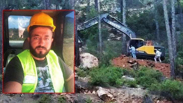 Toprak kaydı; devrilen iş makinesinin altında kalan operatör öldü