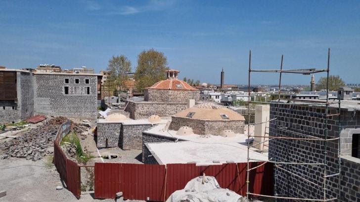 Terörün ve depremin vurduğu hamam, 'gastronomi galerisi' olarak hizmet verecek