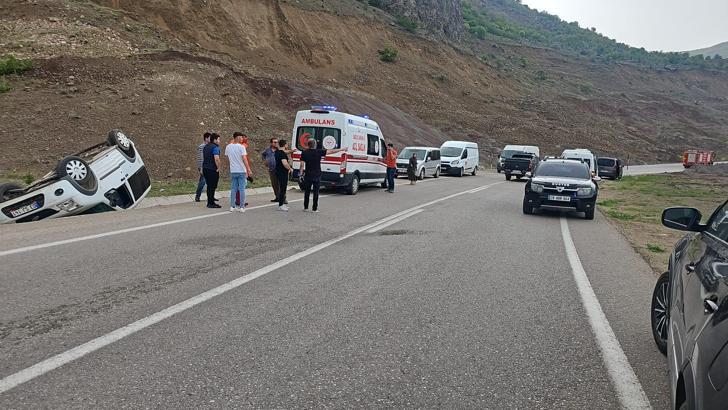 17 yaşındaki sürücü, ağabeyinden izinsiz aldığı otomobille yaptığı kazada yaralandı