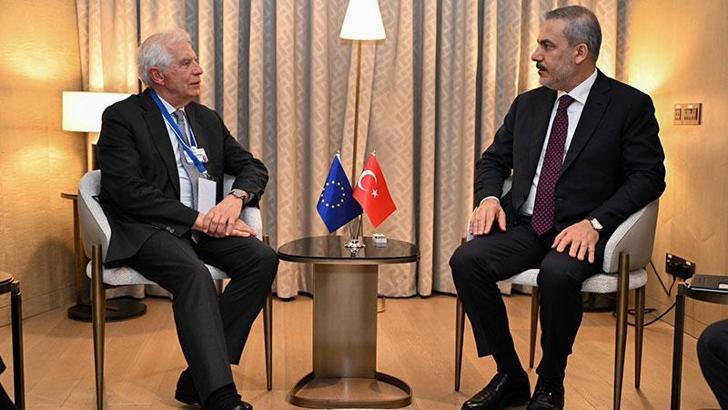 Bakan Fidan, Riyad'da AB Komisyonu Başkan Yardımcısı Fontelles ile görüştü