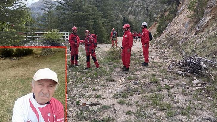 Yıldız Dağı'nda kaybolan emekli öğretim üyesini arama çalışmaları 6'ncı gününde