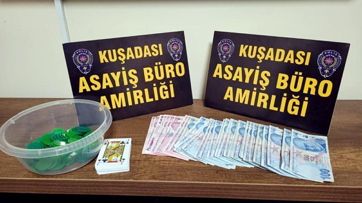 İki ayrı adrese kumar operasyonu, 8 kişiye para cezası