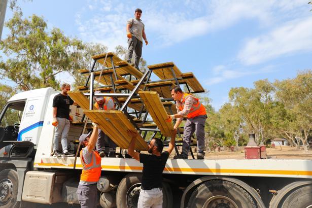 Lara Birlik mesire alanı yaza hazırlanıyor