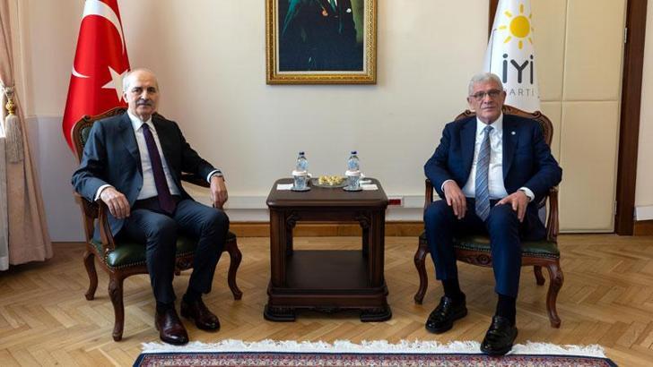 TBMM Başkanı Kurtulmuş’tan 3 partiye 'Anayasa' ziyareti