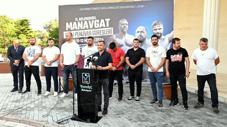 Başpehlivan Ali Gürbüz Manavgat Belediyesi'nde