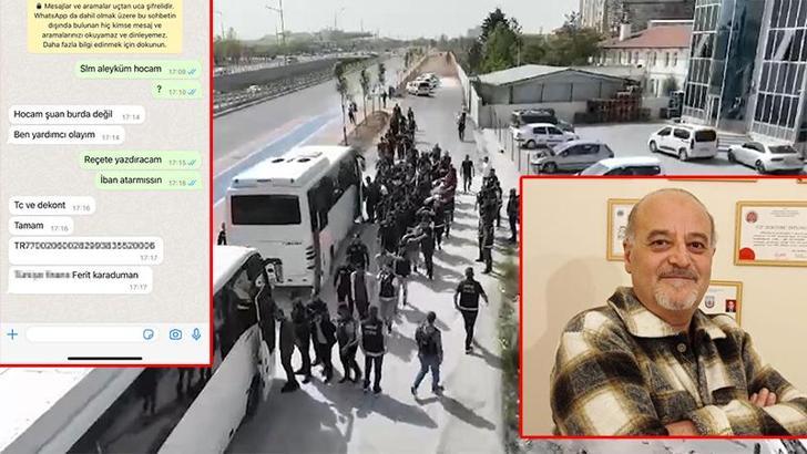 Psikiyatri uzmanının para karşılığı yazdığı reçeteyle uyuşturucu ticaretine 36 tutuklama