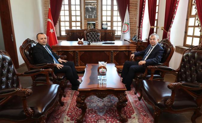 Başkan Sevindi’ye 'hayırlı olsun' ziyaretleri