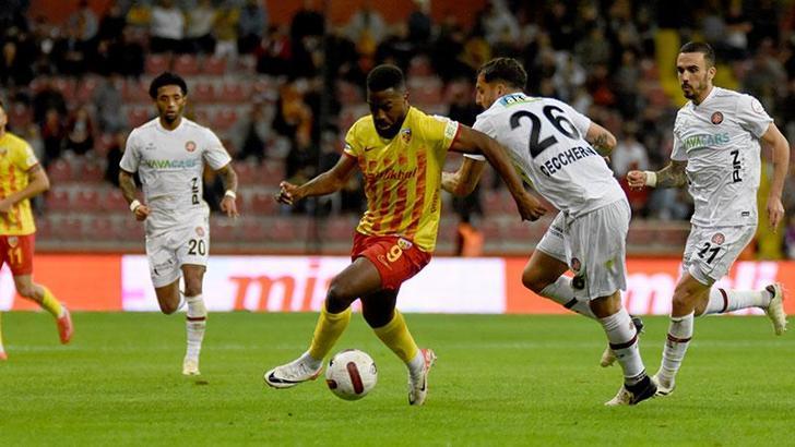 Kayserispor - Fatih Karagümrük: 2-2