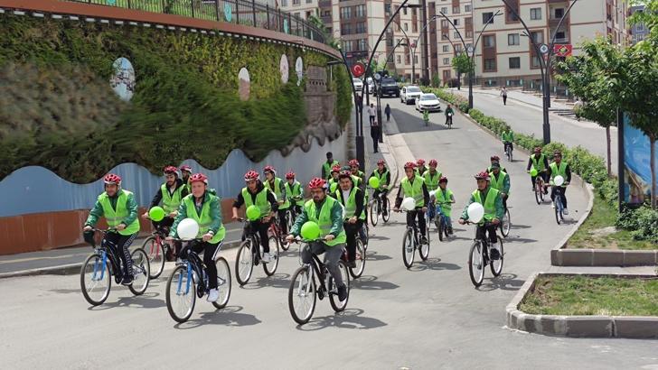 Şırnak ve Batman’da sağlıklı yaşam için bisiklet turu