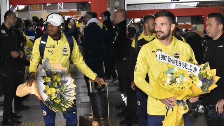 Fenerbahçe'ye Konya'da coşkulu karşılama