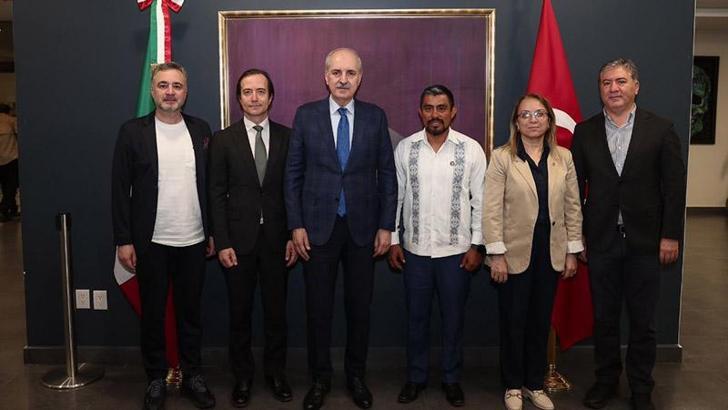 TBMM Başkanı Kurtulmuş, Meksika’da