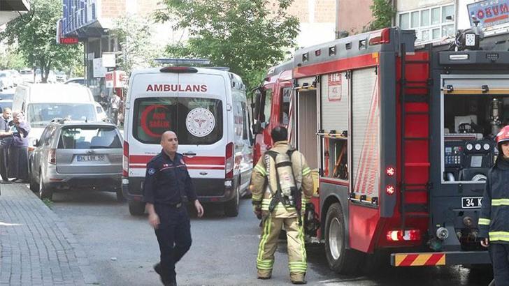 Bağcılar’da 5 katlı binanın bodrum katında yangın: Anne ve çocuklarını itfaiye kurtardı