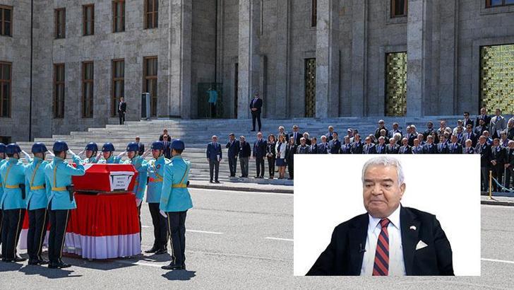 TBMM'de Cumhuriyet Senatosu üyesi Bora için cenaze töreni
