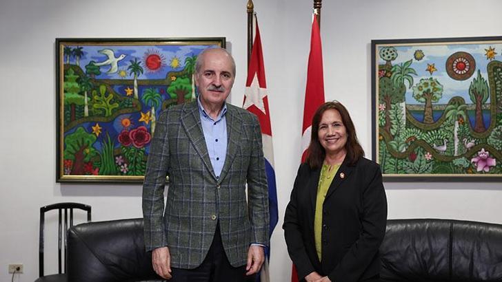 TBMM Başkanı Kurtulmuş, Küba’da