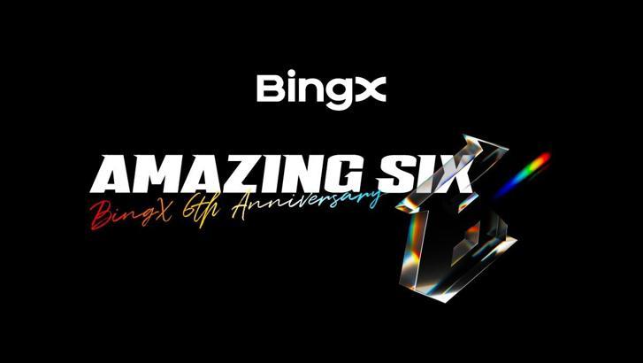 BingX, 6'ncı kuruluş yıl dönümünü 13 milyon USDT'lik ödül havuzuyla kutluyor