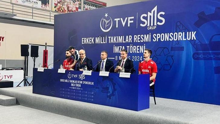 A Milli Erkek Voleybol Takımı’na yeni sponsor