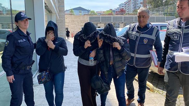 3 kız kardeşe hırsızlıktan gözaltı