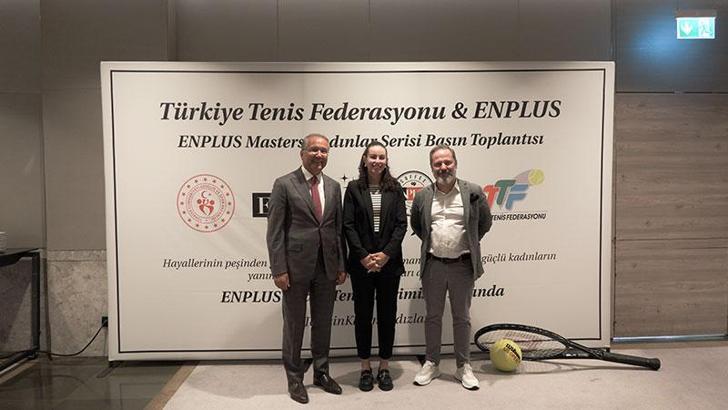 Enplus Masters Kadınlar Tenis Serisi’nin tanıtım toplantısı yapıldı
