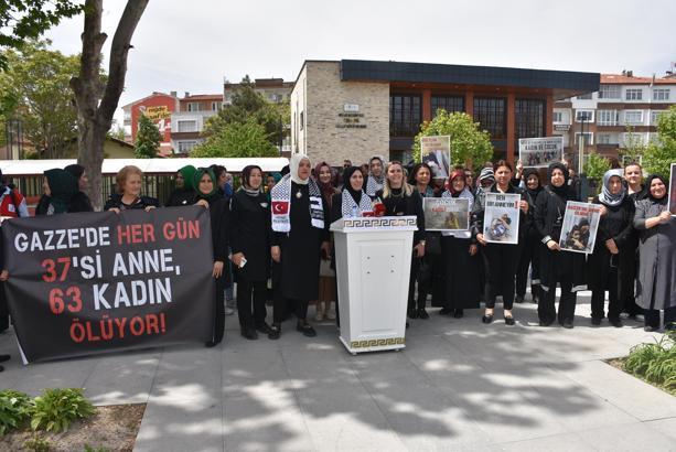 Niğde AK Parti Kadın Kolları'ndan Gazze'ye açıklaması