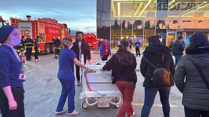 Hastanenin bodrum katında yangın çıktı, 5 hasta başka hastanelere nakledildi