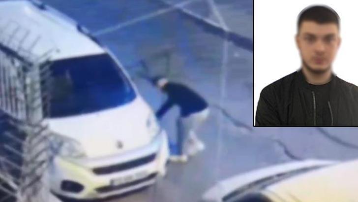 Beyoğlu’nda park halindeki 11 aracın lastiklerini bıçakla kesen şüpheli yakalandı