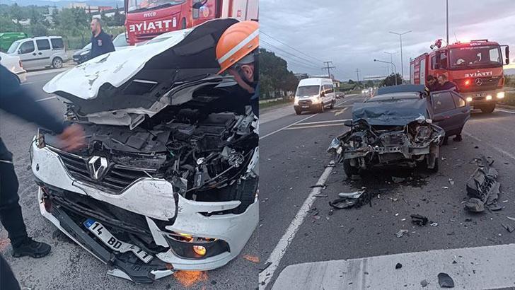 Bolu'da zincirleme kazada 7 yaralı