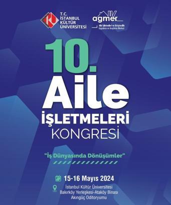 10’uncu Aile İşletmeleri Kongresi İKÜ’de
