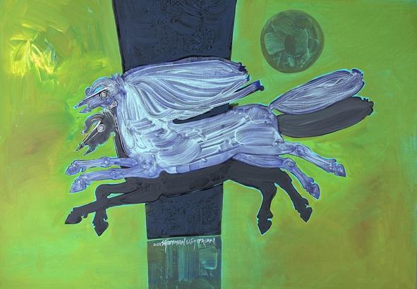 Süleyman Saim Tekcan'ın 'Doludizgin' sergisi 16 Mayıs'ta açılıyor