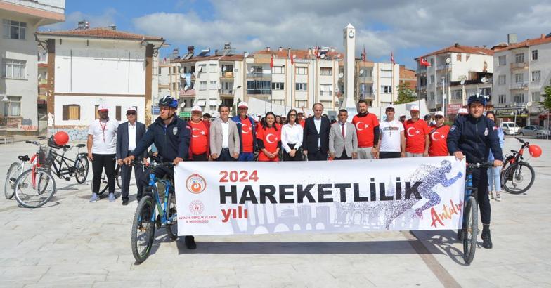 Korkuteli'de bisiklet turu