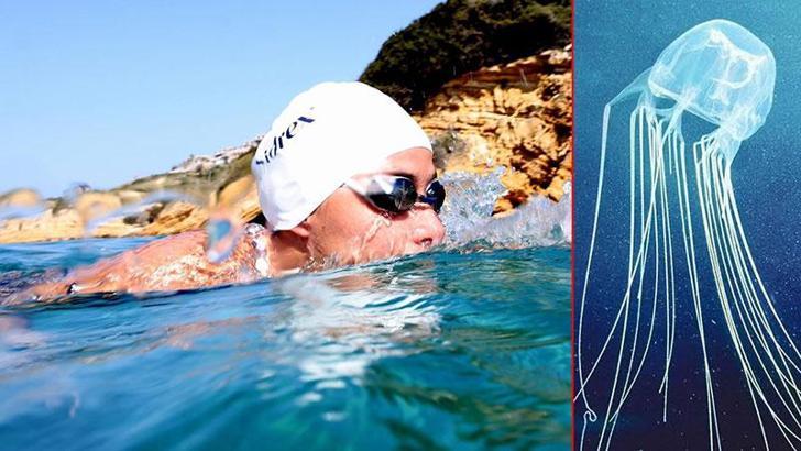 Denizanası temasları Bengisu Avcı’ya 5. kanalı geçmesine engel oldu