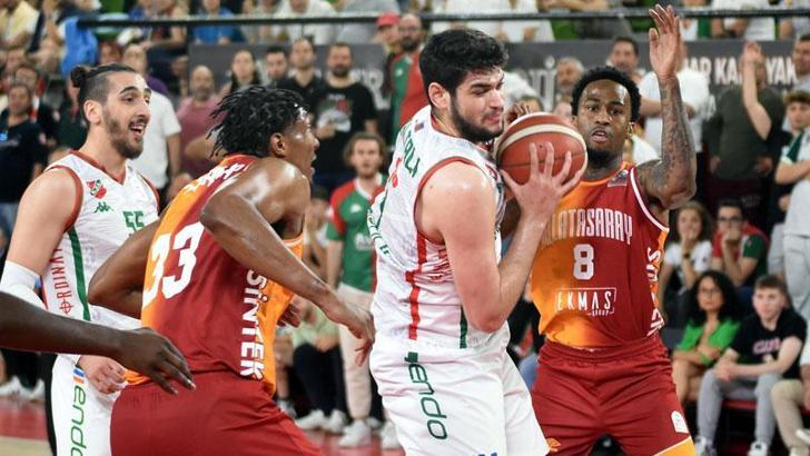 Pınar Karşıyaka - Galatasaray Ekmas: 95-96