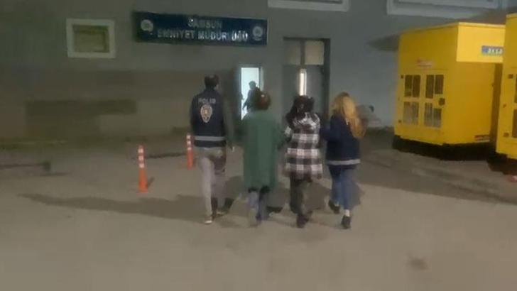 152’şer suç kaydı bulunan 2 şüpheli, hırsızlık için geldikleri Samsun'da gözaltına alındı