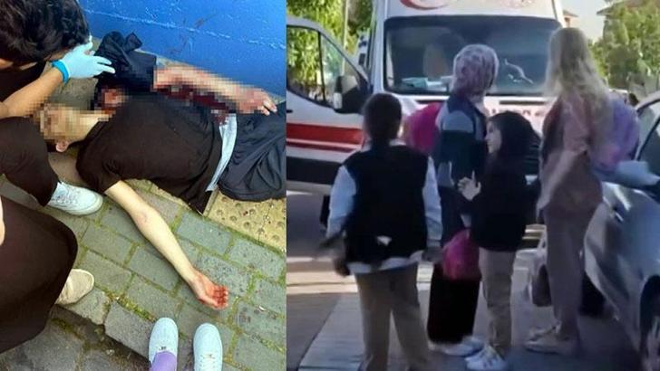 Avcılar'da liseliler arasında bıçaklı kavga: 2 yaralı