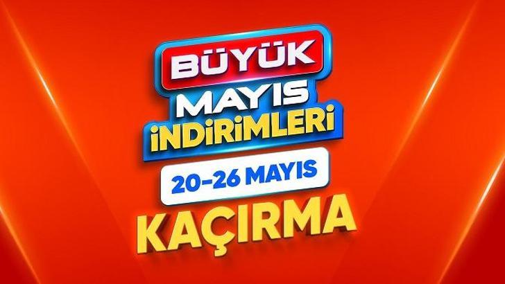 Hepsiburada'da mayıs indirimleri kampanyası başladı