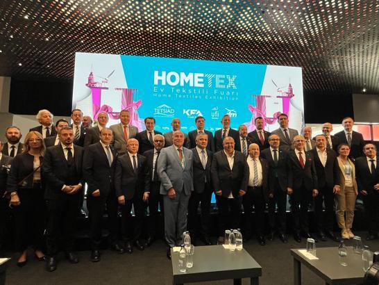 BTSO'nun organizasyonu 'Ev tekstili Fuarı HOMETEX' kapılarını açtı