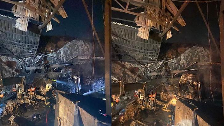 Kahramanmaraş'ta boya fabrikasında buhar kazanı patladı; 3 ağır yaralı