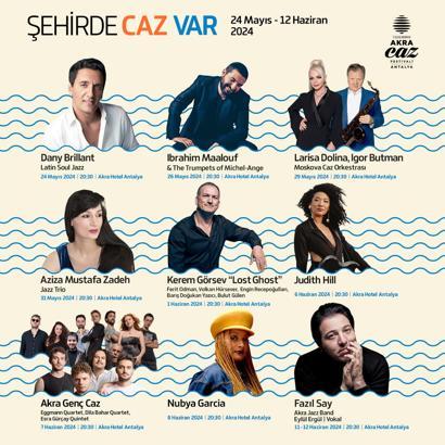 7. Antalya Akra Caz Festivali başlıyor