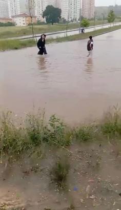 Bursa'da dolu yağdı (2)