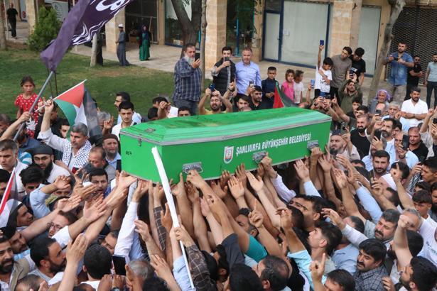 İsrail'de öldürülen imam Hasan Saklanan’ın cenazesi Şanlıurfa’da toprağa verildi